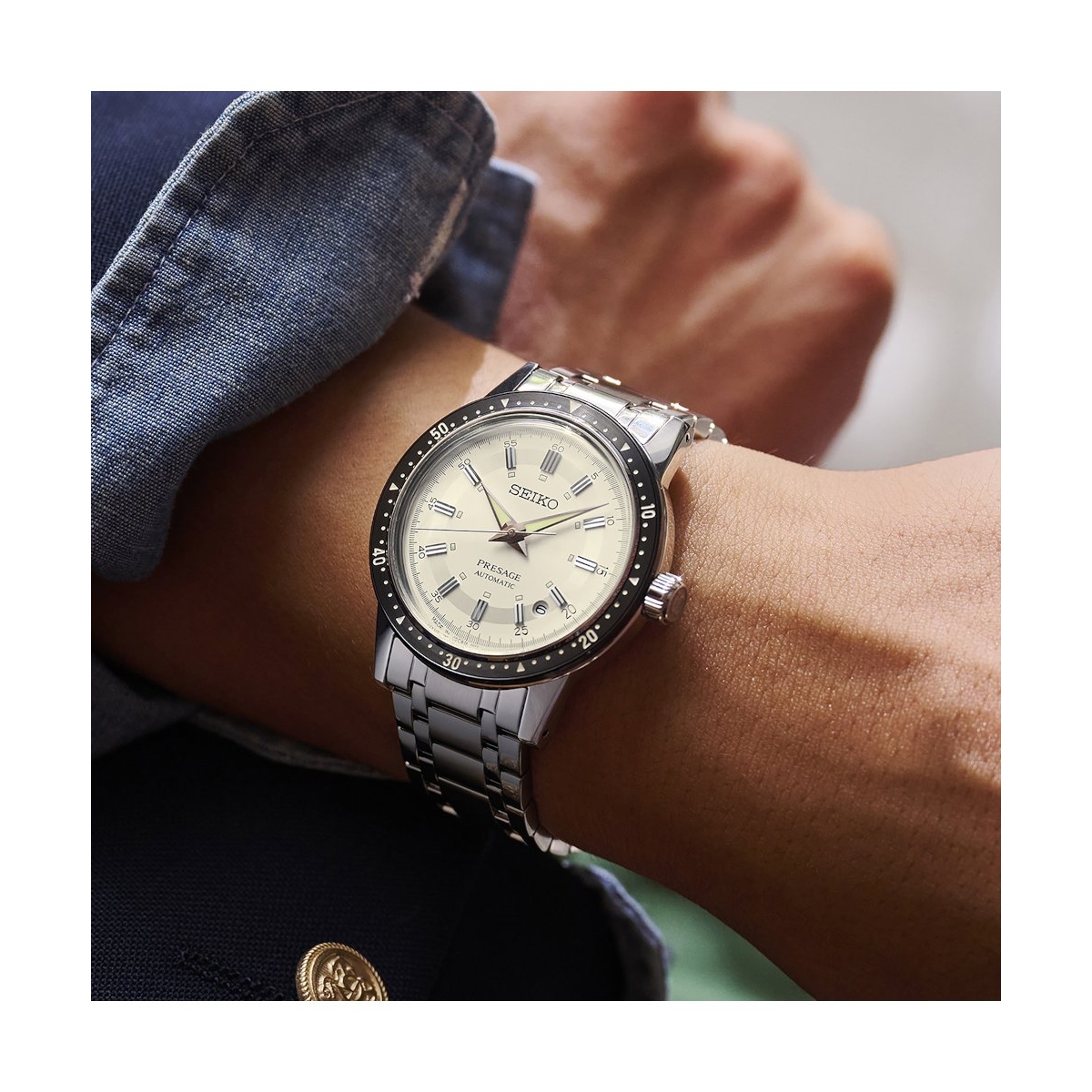 ZEGAREK SEIKO PRESAGE STYLE 60''S AUTOMATIC 60TH ANNIVERSARY LIMITED EDITION