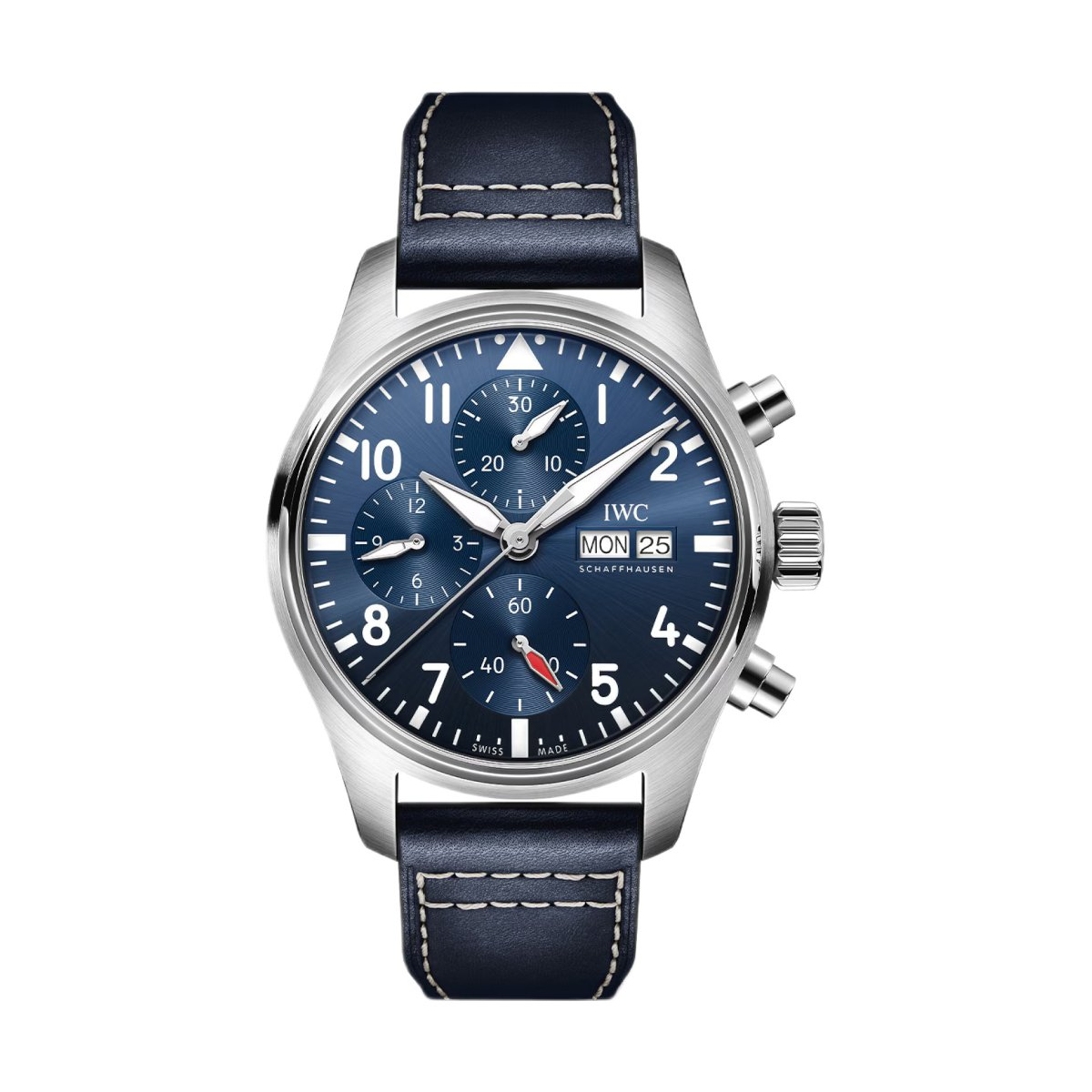 ZEGAREK IWC SCHAFFHAUSEN PILOT'S AUTOMATIC CHRONOGRAPH