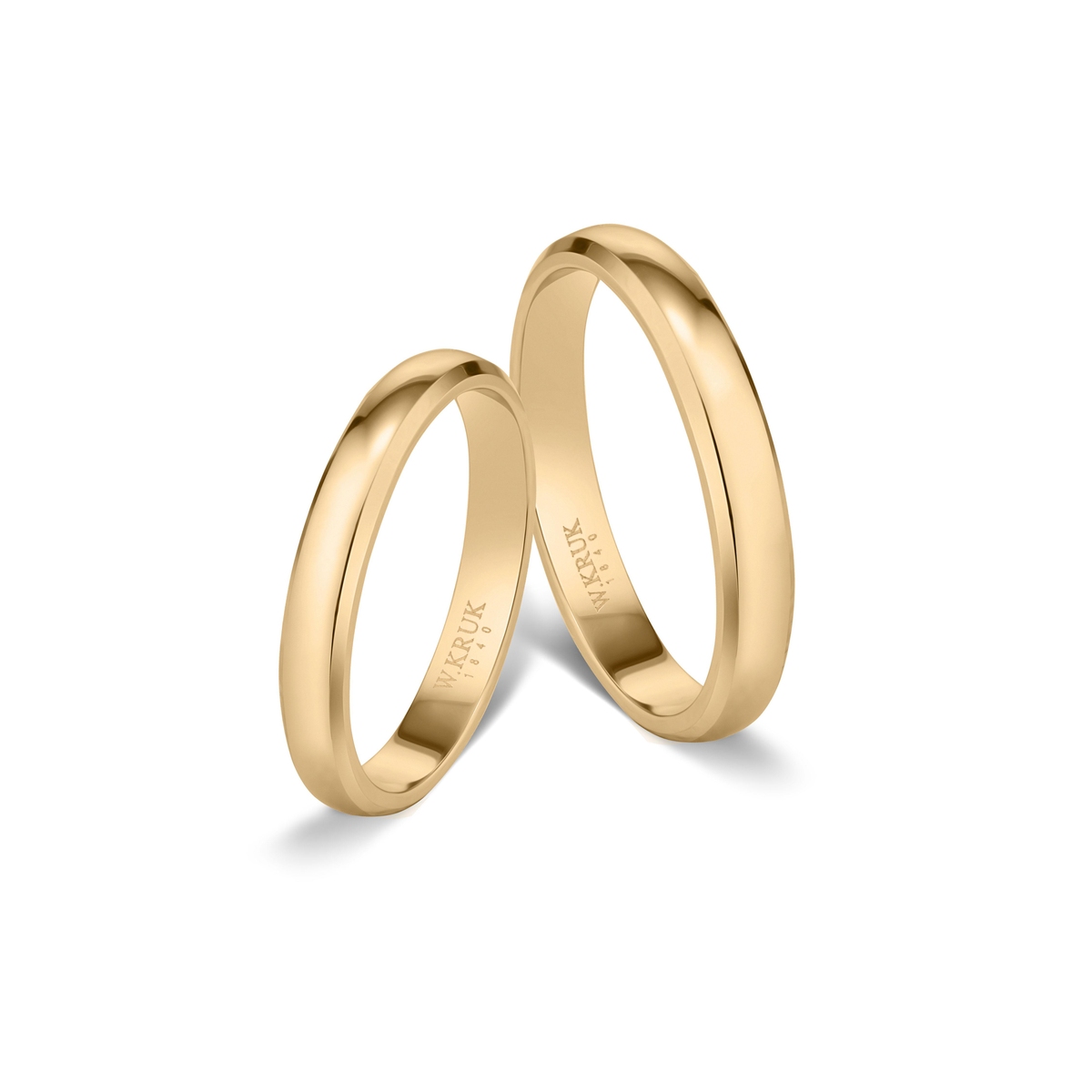 Obrączka złota ETERNIA męska