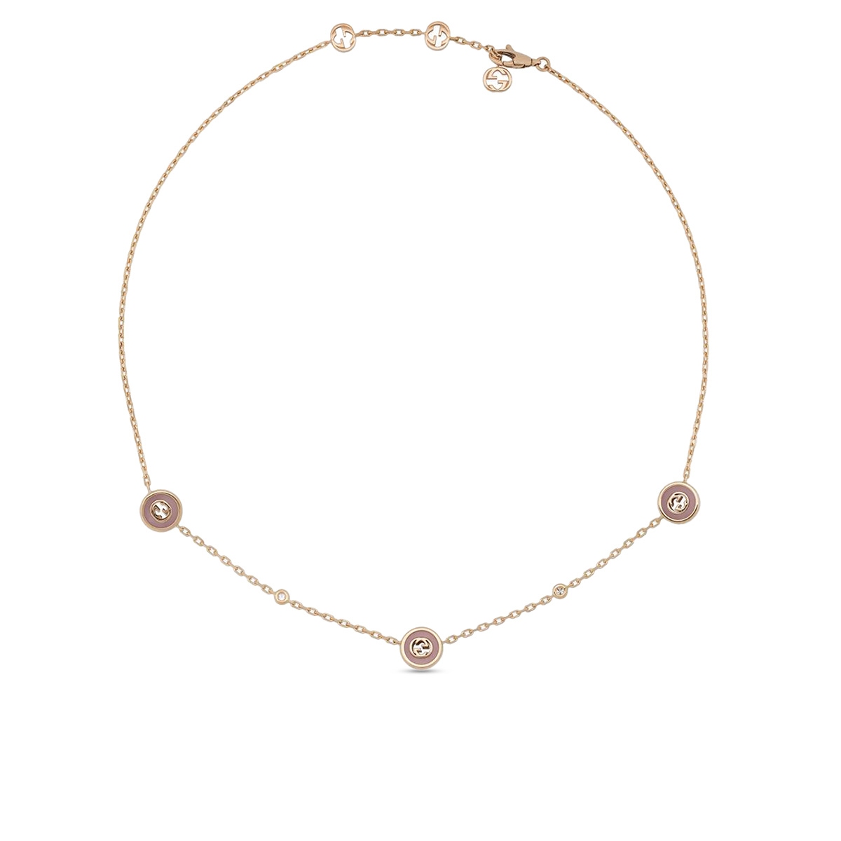 Naszyjnik złoty Gucci