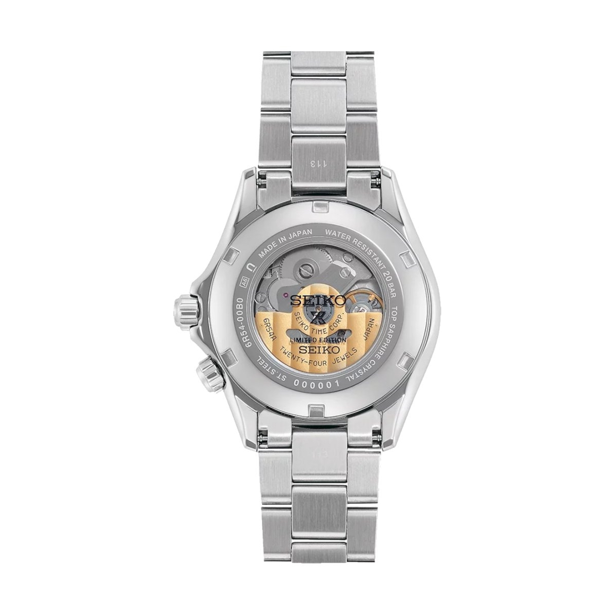 ZEGAREK SEIKO PROSPEX MECHANICAL GMT 110TH ANNIVERSARY LIMITED EDITION