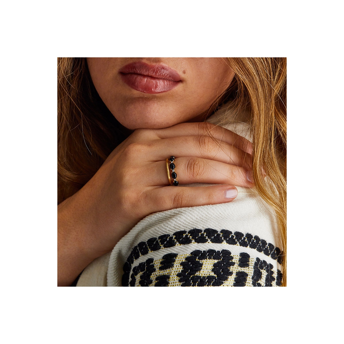 Pierścionek złoty Nanis