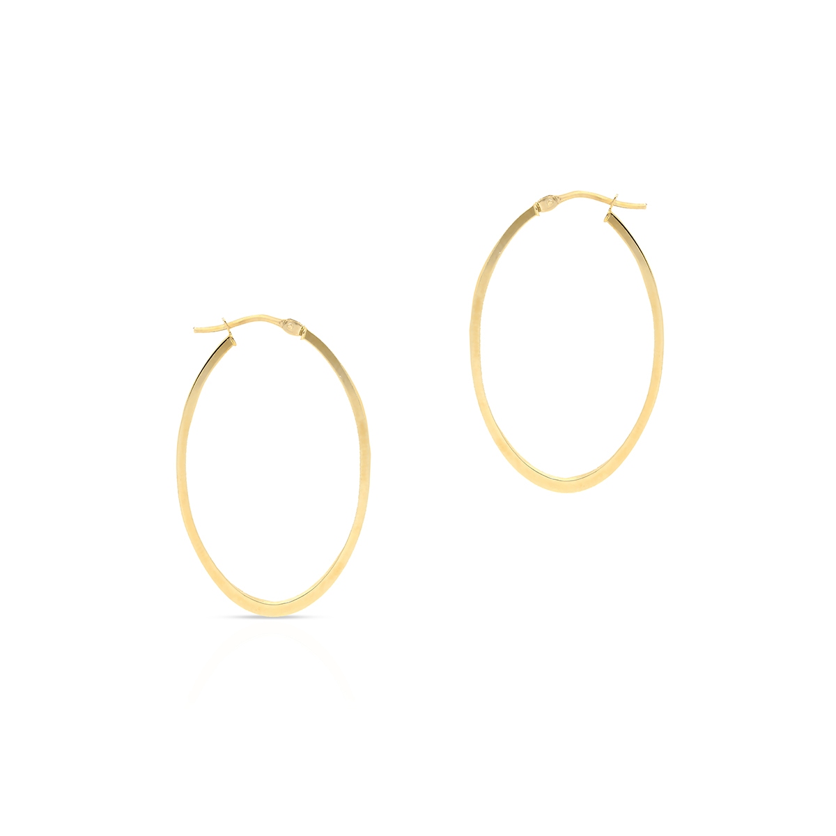 Kolczyki złote koła