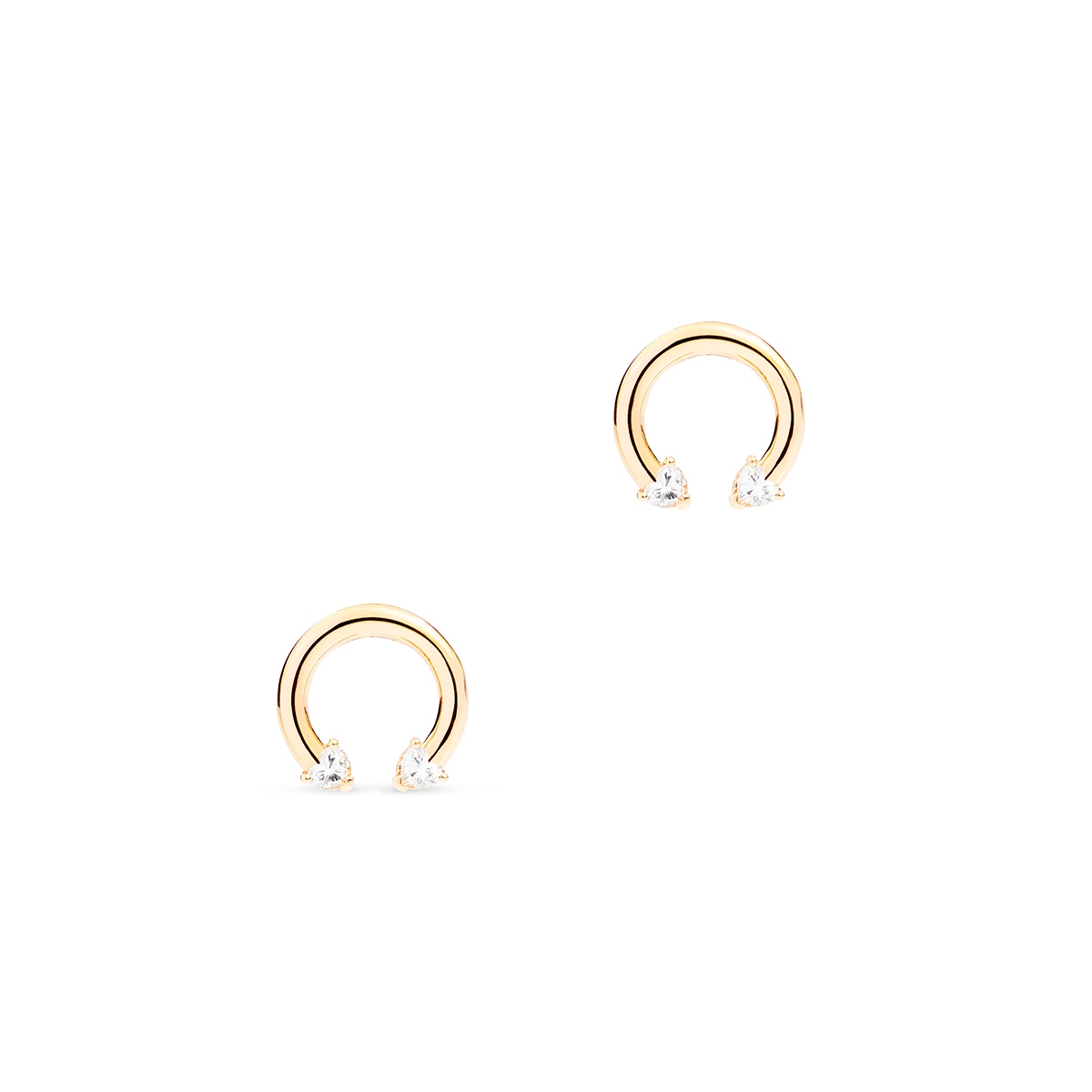 Kolczyki złote Recarlo