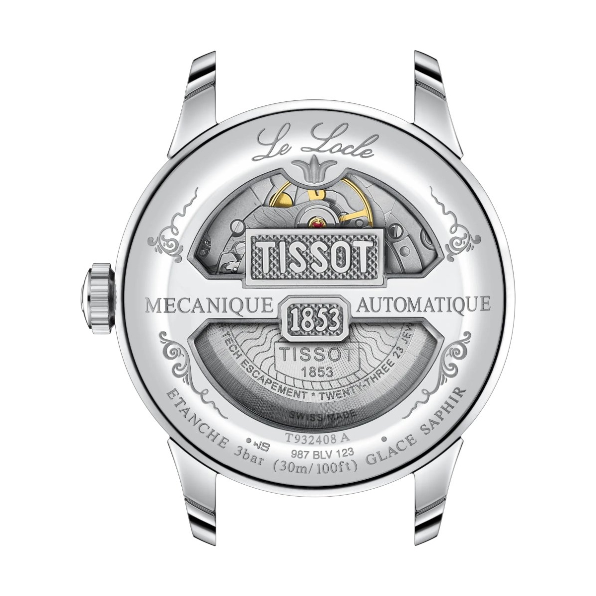 TISSOT Le Locle COSC 39mm 18k Gold Bezel