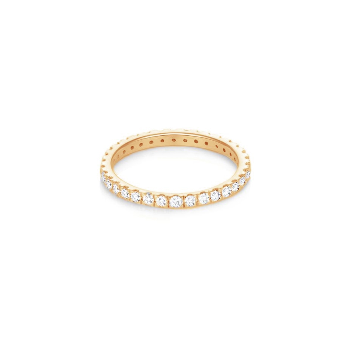 Pierścionek złoty z brylantami