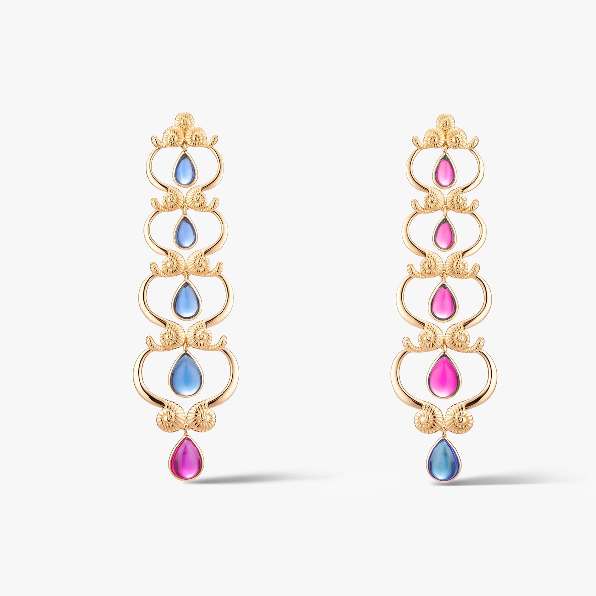 Kolczyki srebrne Imaginarium