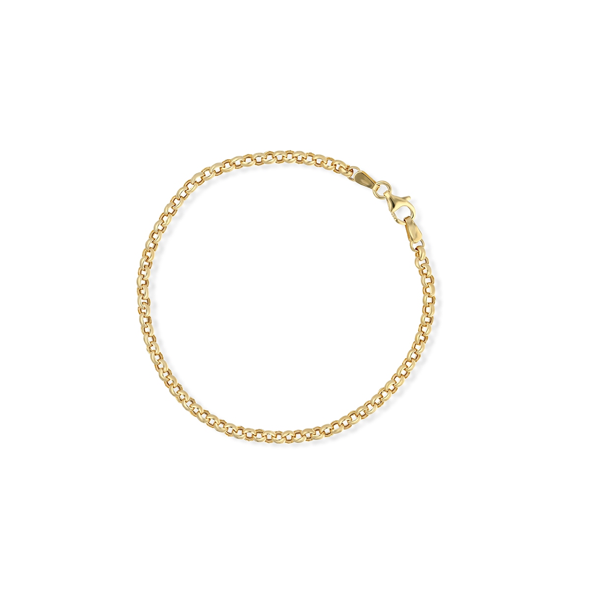 Bransoleta złota pancerka