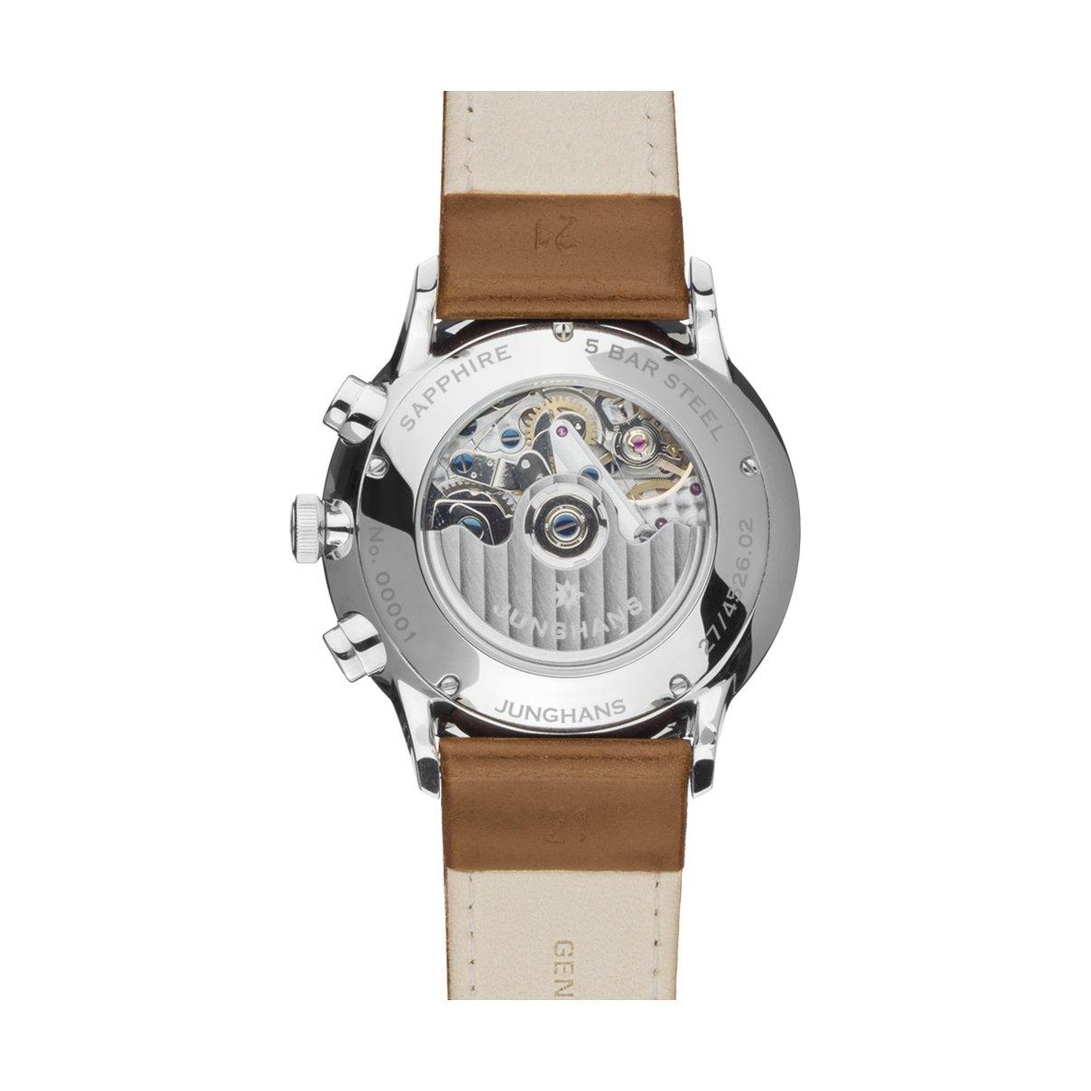 ZEGAREK JUNGHANS MEISTER CHRONOSCOPE DATE ENGLISH