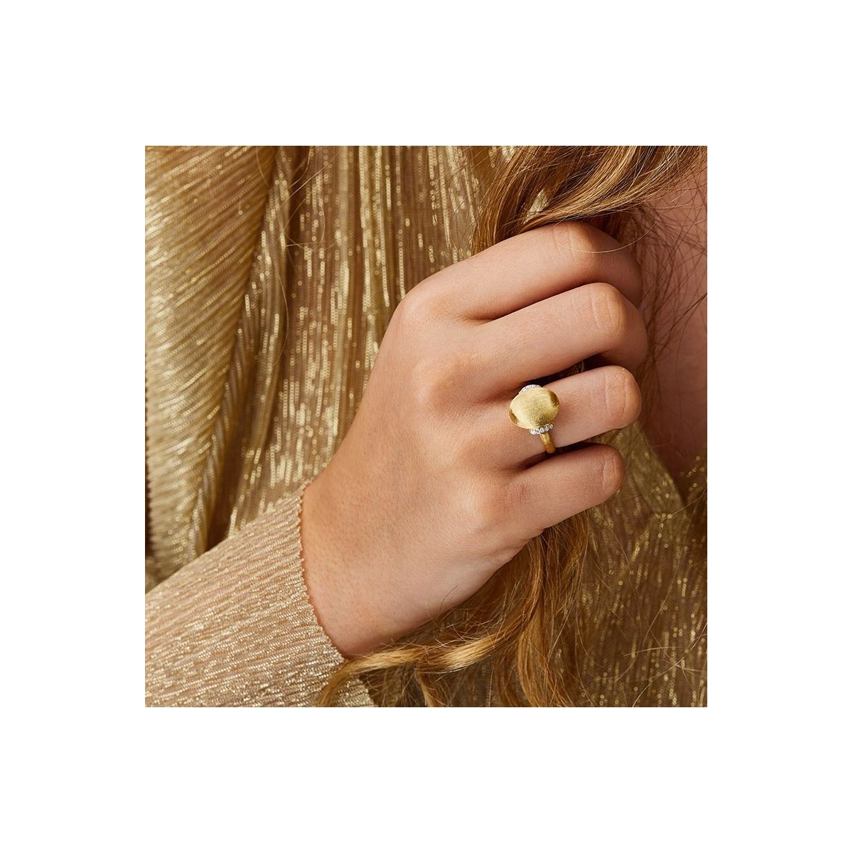 Pierścionek złoty Nanis