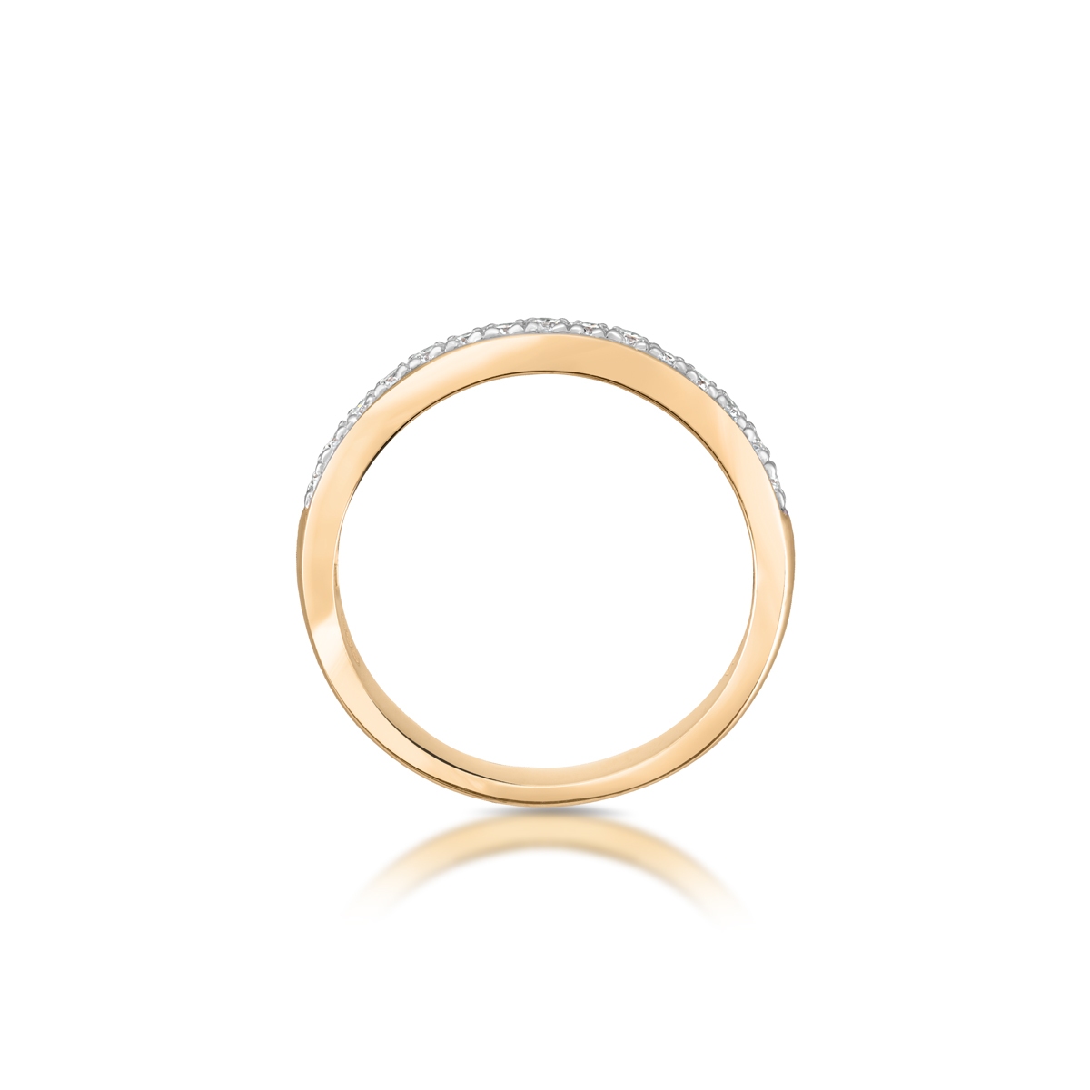 Pierścionek zaręczynowy złoty W.KRUK