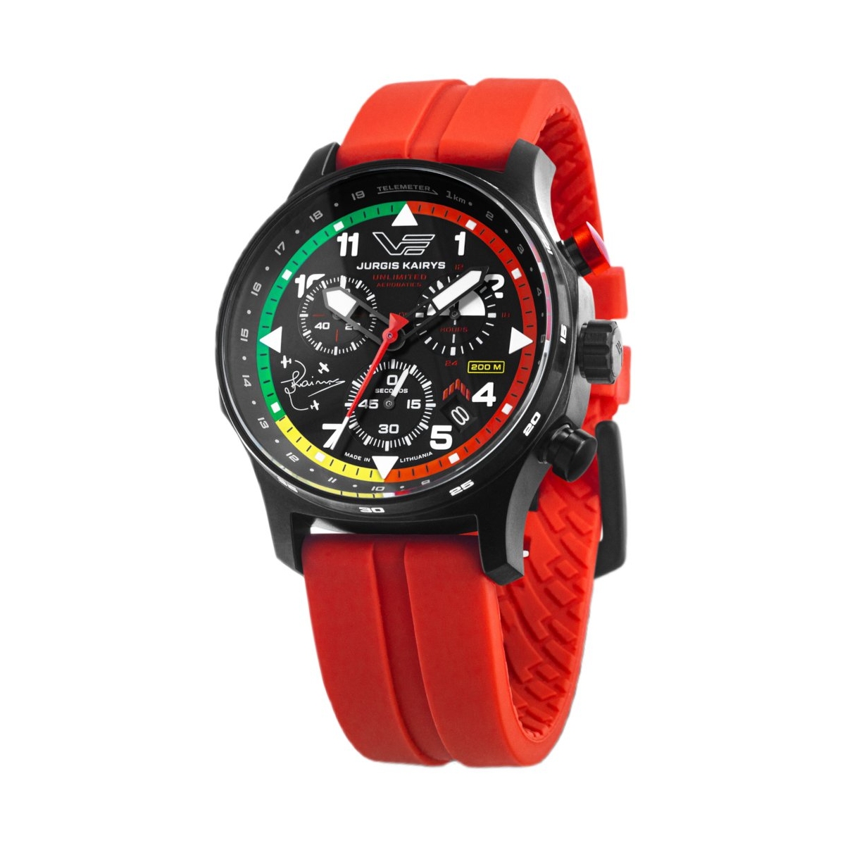 ZEGAREK VOSTOK EUROPE EXPEDITION JURGIS KAIRYS UNLIMITED AEROBATICS EDITION