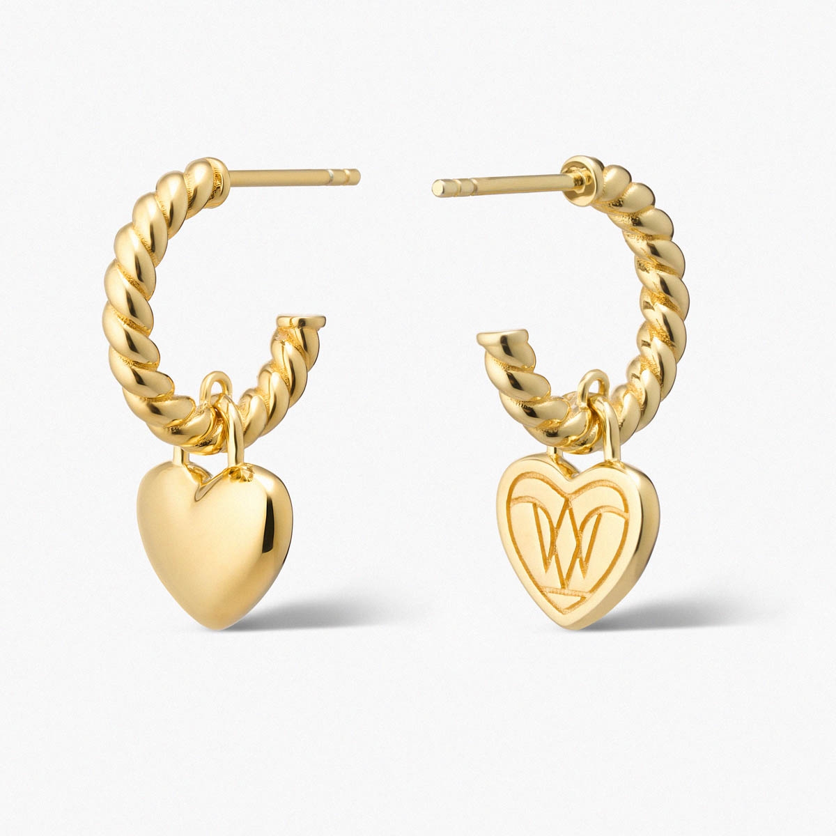 Kolczyki srebrne Czułość