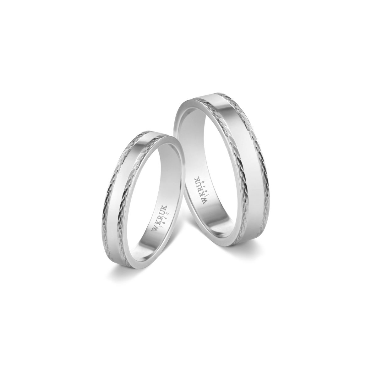 Obrączka złota DAVOS męska