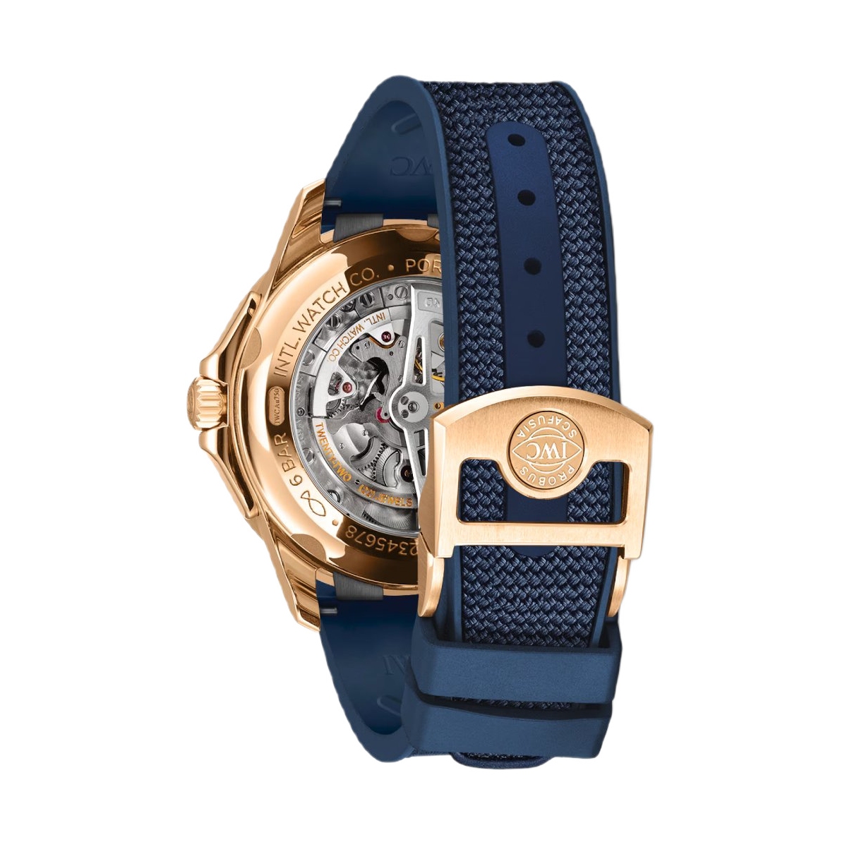 ZEGAREK IWC SCHAFFHAUSEN PORTUGIESER YACHT CLUB MOON & TIDE