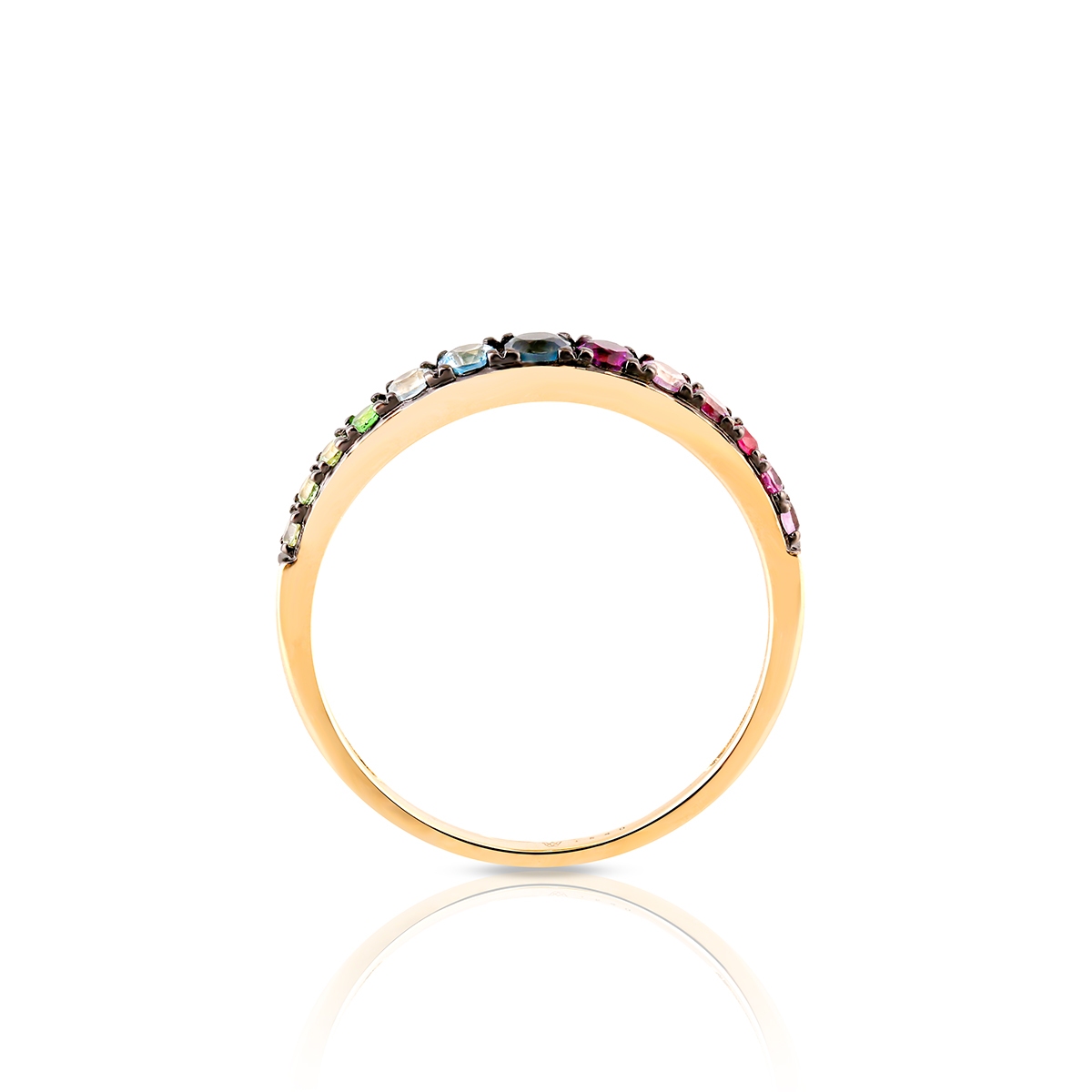 Pierścionek złoty Preludium Paradise Birds