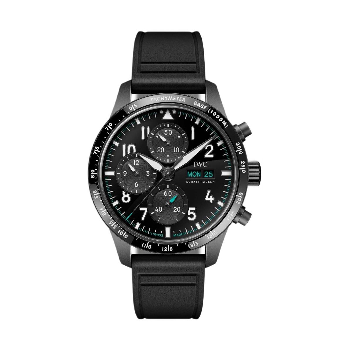 ZEGAREK IWC SCHAFFHAUSEN PILOT'S PERFORMANCE CHRONOGRAPH 41 MERCEDES-AMG PETRONAS F1 TEAM
