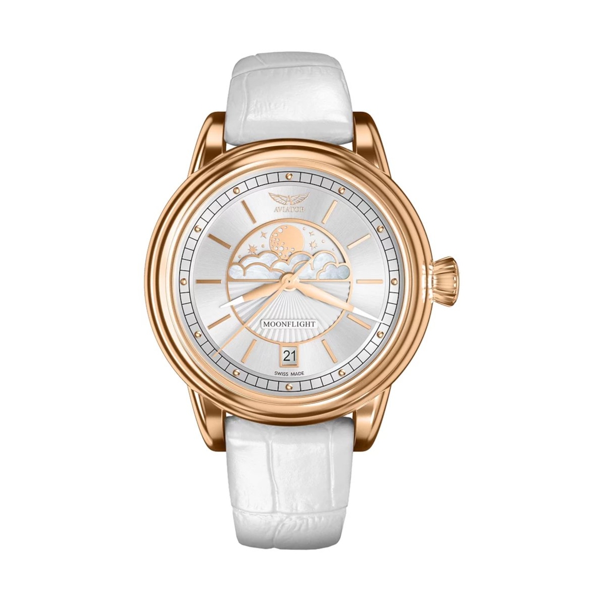 ZEGAREK AVIATOR DOUGLAS MOONFLIGHT