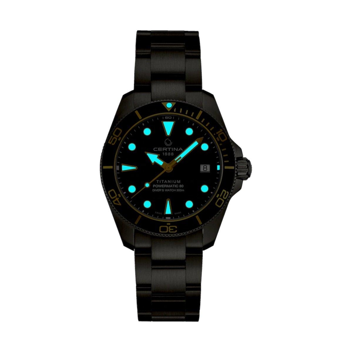 ZEGAREK CERTINA DS ACTION DIVER 38MM POWERMATIC 80