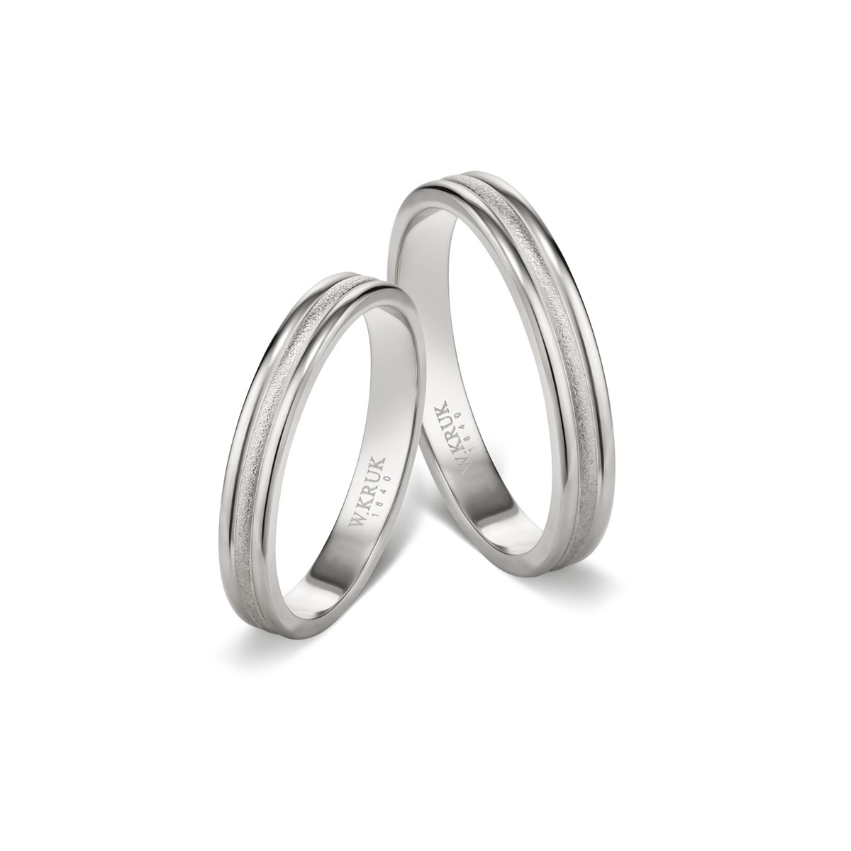 Komplet obrączek złotych POETICA