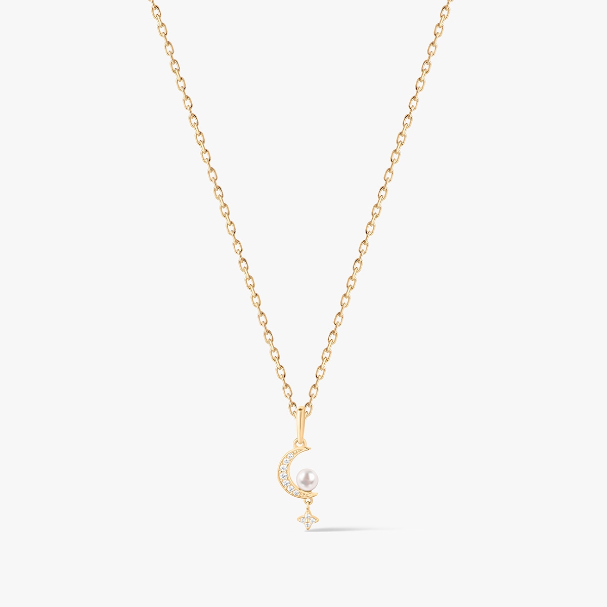 Wisiorek złoty z perłą