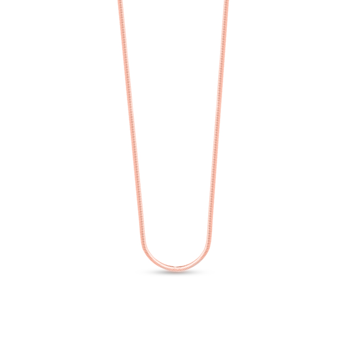 Łańcuszek srebrny pozłacany żmijka