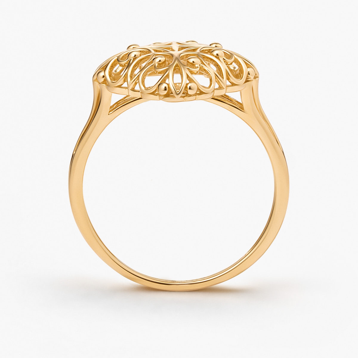 Pierścionek złoty Royal Star