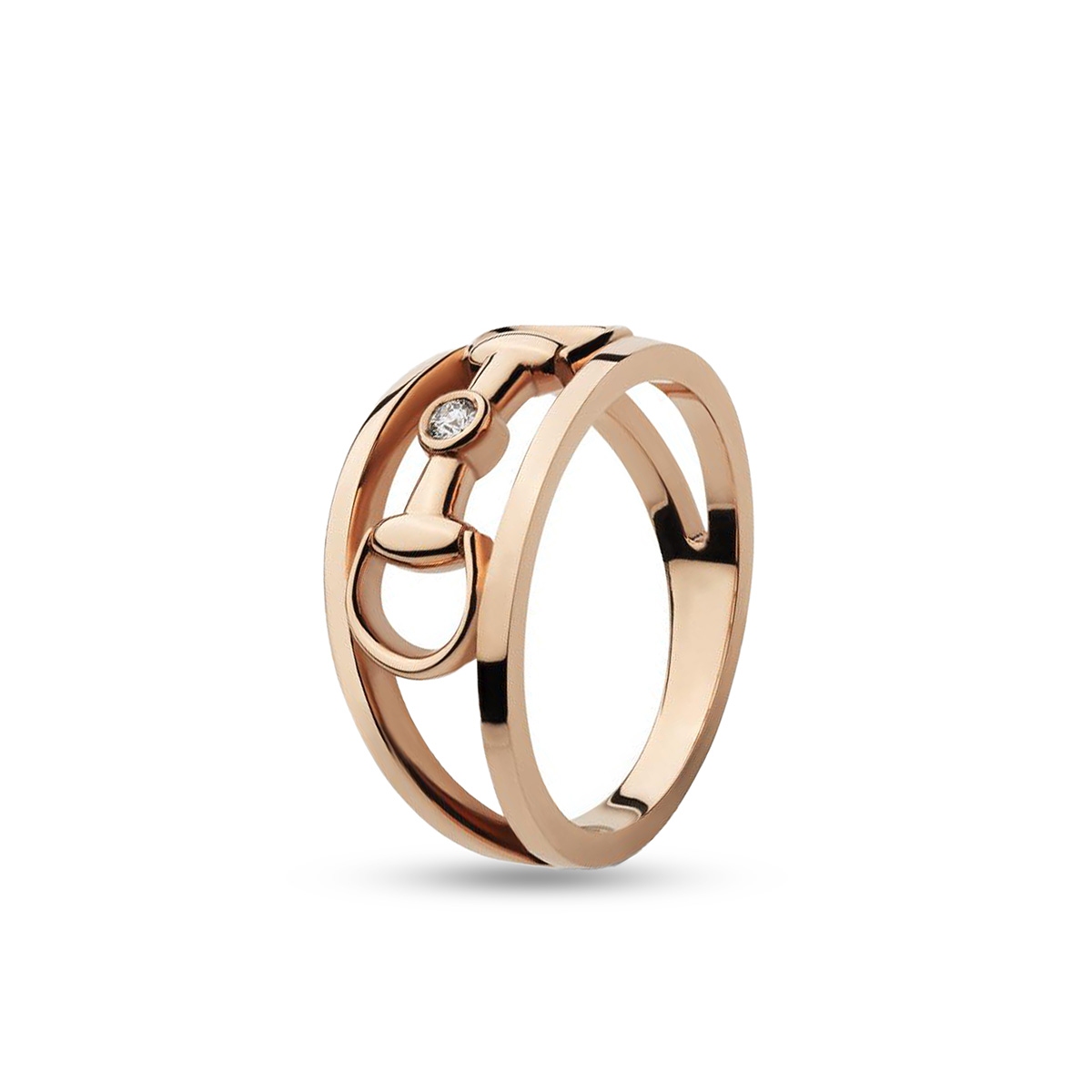 Pierścionek złoty Gucci