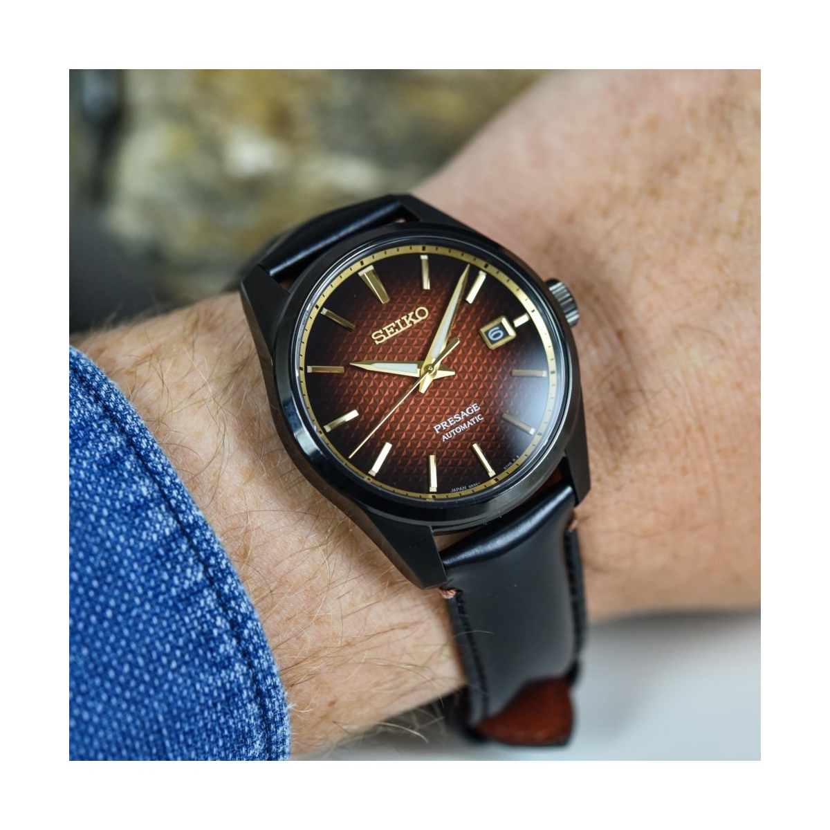 ZEGAREK SEIKO PRESAGE SHARP EDGED SERIES KABUKI LIMITED EDITION