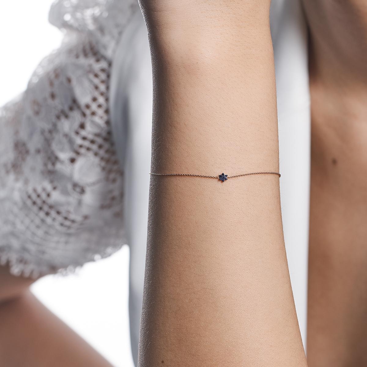 Bransoleta złota Ginette NY