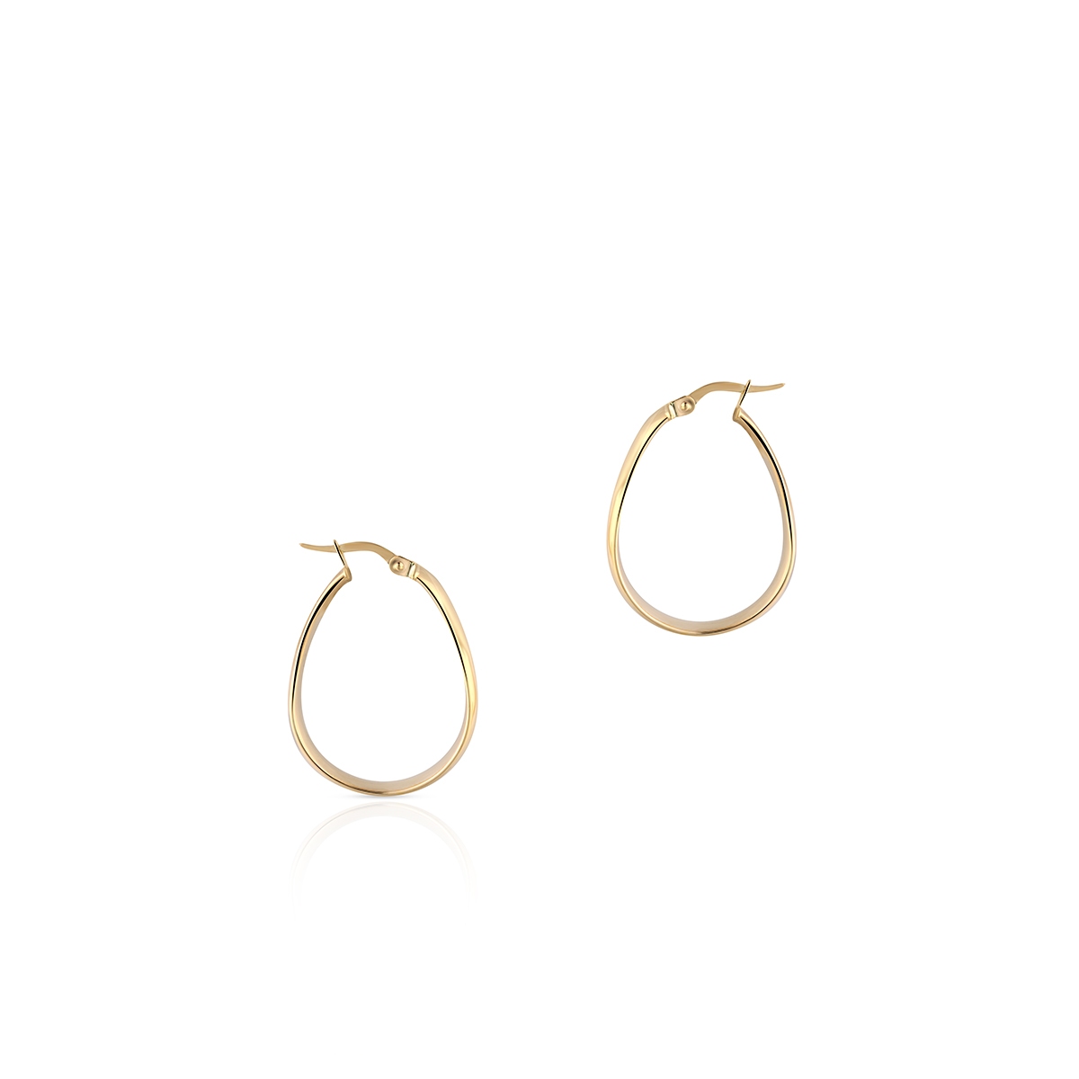 Kolczyki złote koła