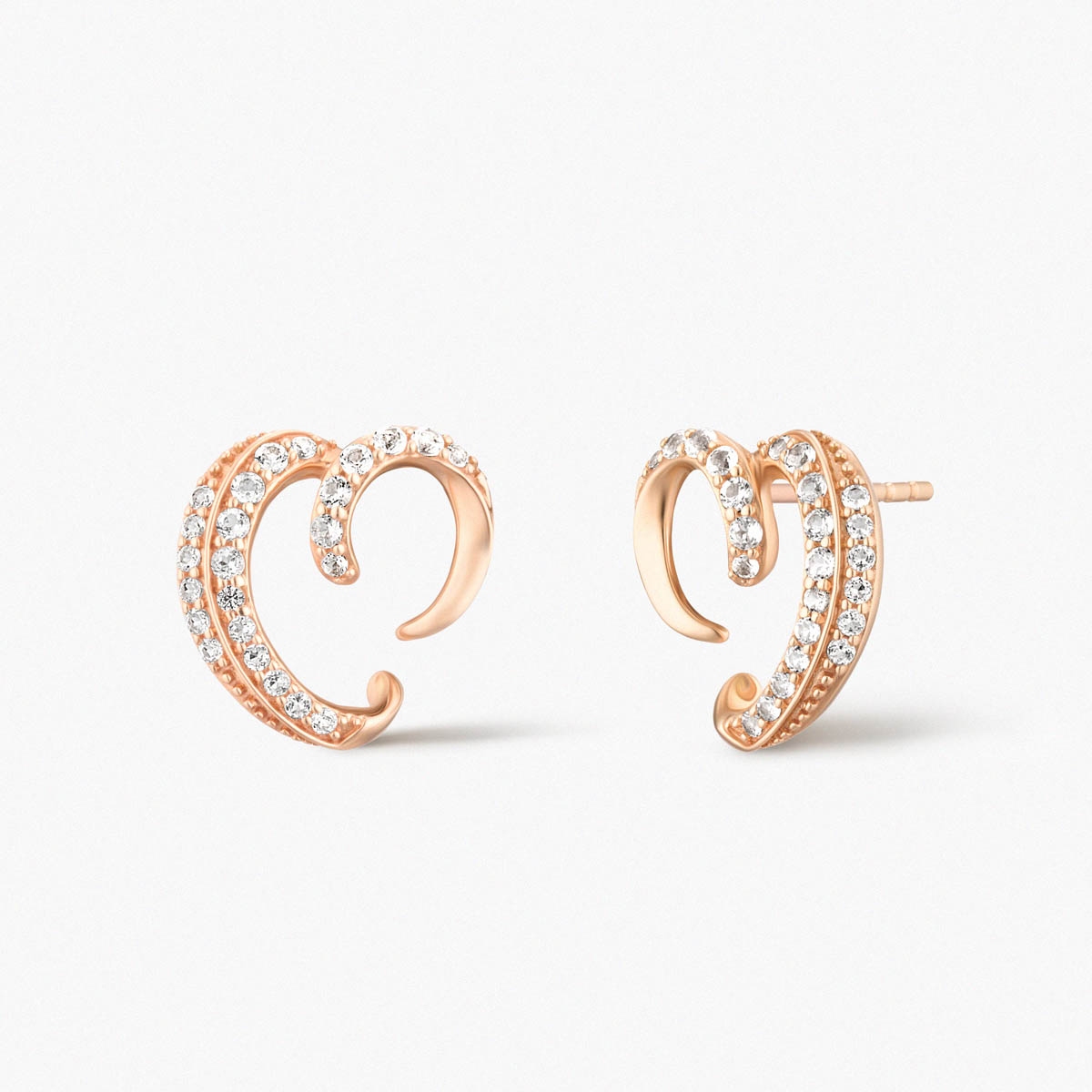 Kolczyki złote Balerina