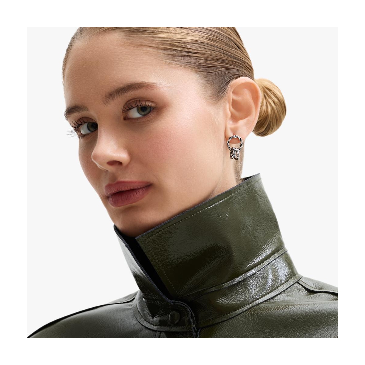 Kolczyki srebrne Freedom Forever