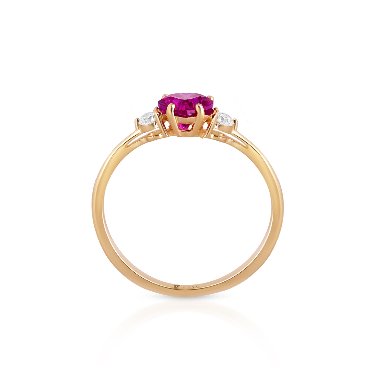 Pierścionek złoty Lollipop