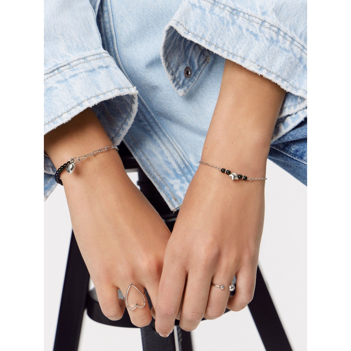 Bransoleta srebrna ATELIER