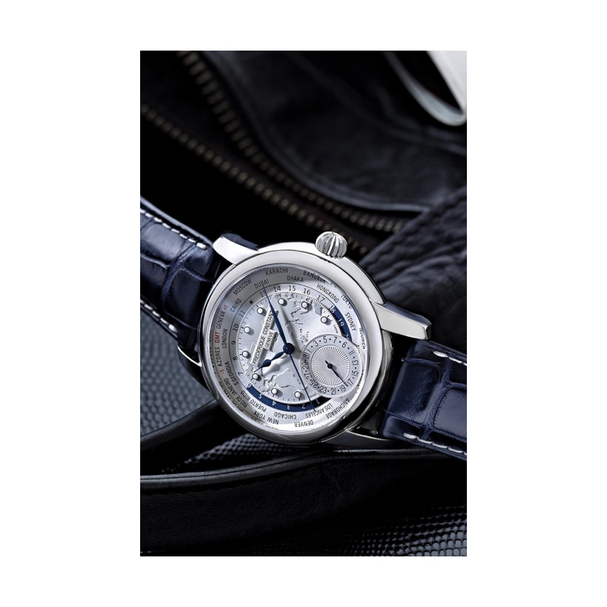 ZEGAREK FREDERIQUE CONSTANT MANUFACTURE CLASSIC WORLDTIMER