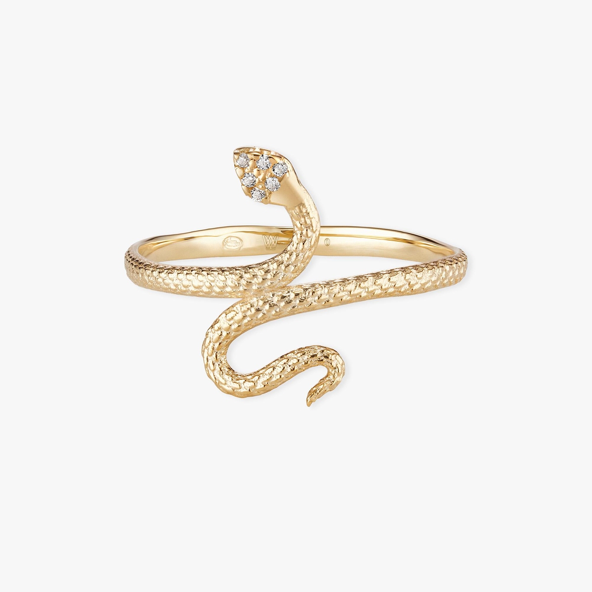 Pierścionek złoty Alchemia