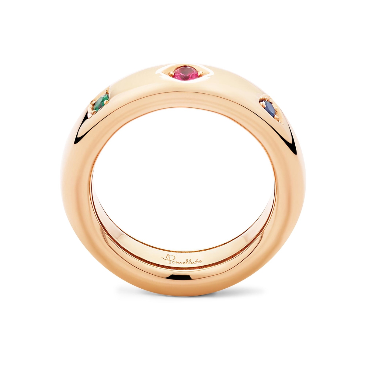 Pierścionek złoty POMELLATO