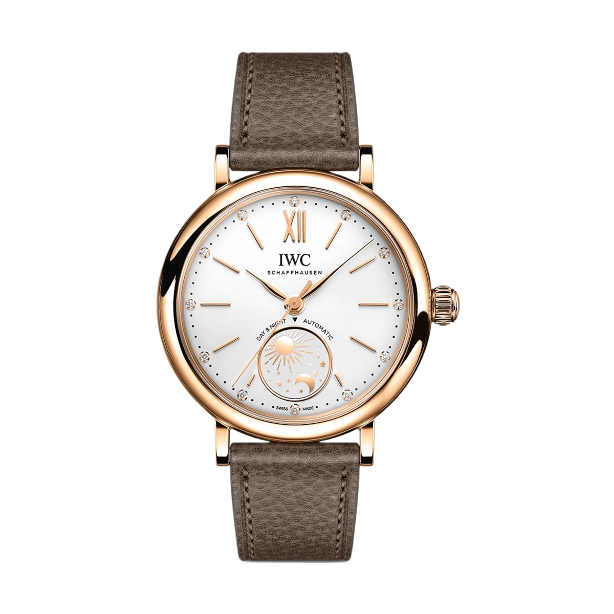 ZEGAREK IWC SCHAFFHAUSEN PORTOFINO AUTOMATIC DAY & NIGHT