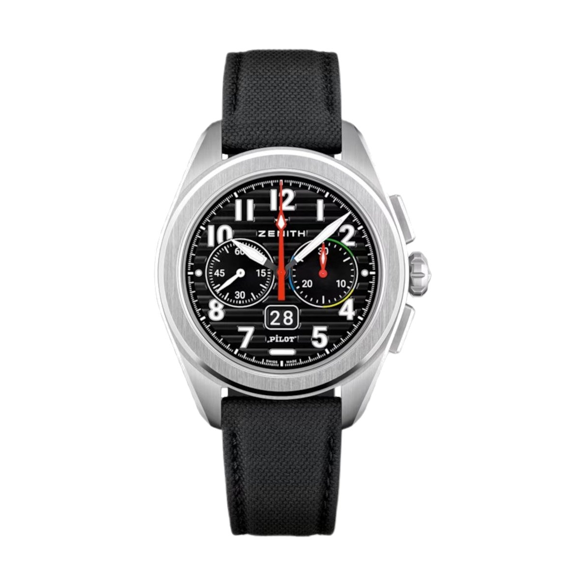 ZEGAREK ZENITH PILOT BIG DATE FLYBACK CHRONOGRAPH