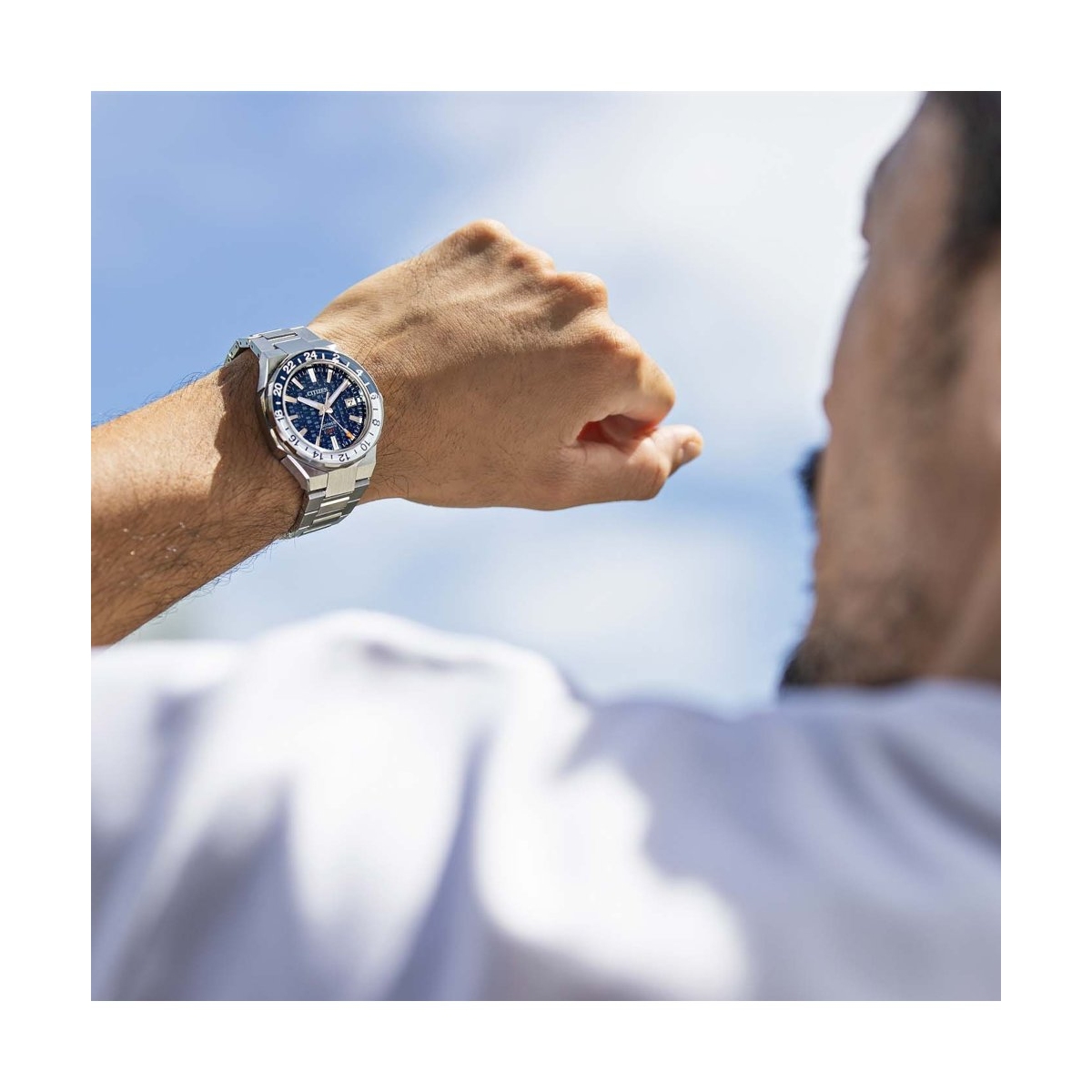 ZEGAREK CITIZEN SERIES 8 AUTOMATIC GMT