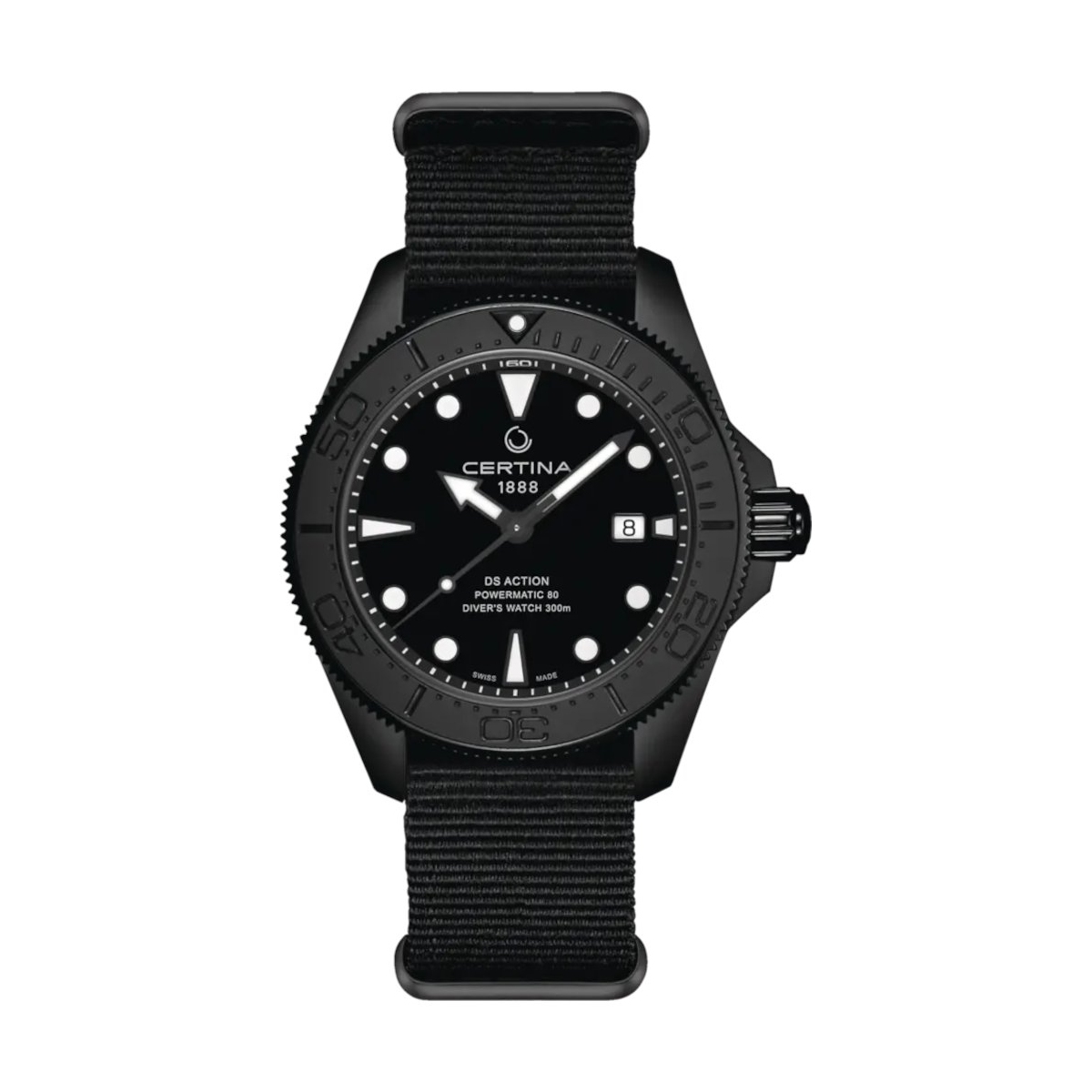 ZEGAREK CERTINA DS Action Diver 43mm Powermatic 80
