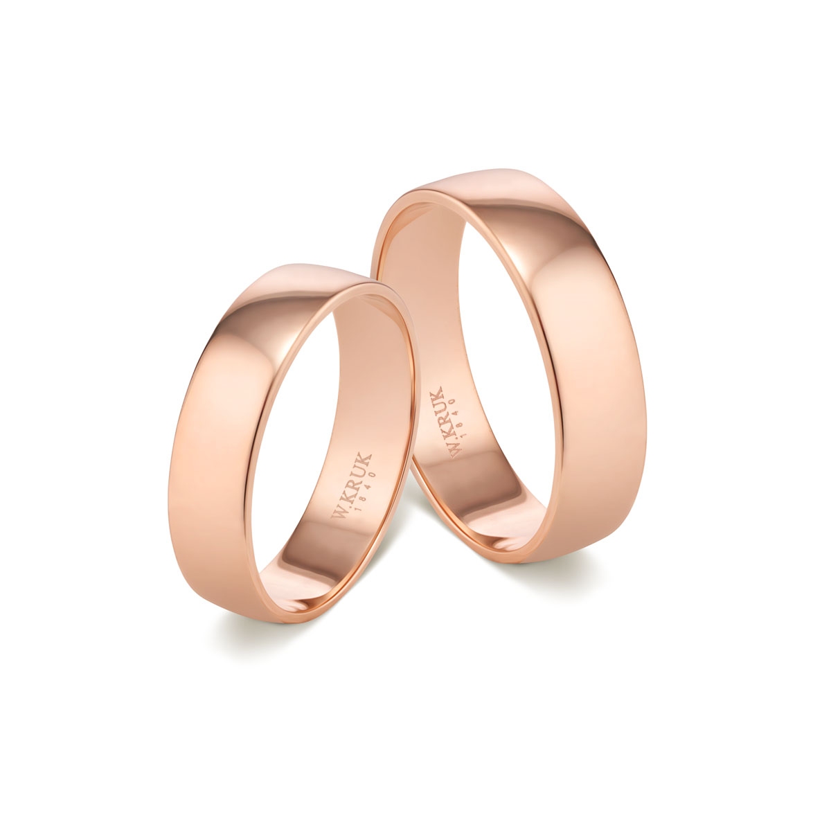 Komplet obrączek złotych CHRISOS