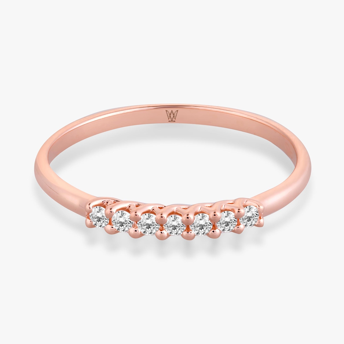 Pierścionek złoty z brylantami