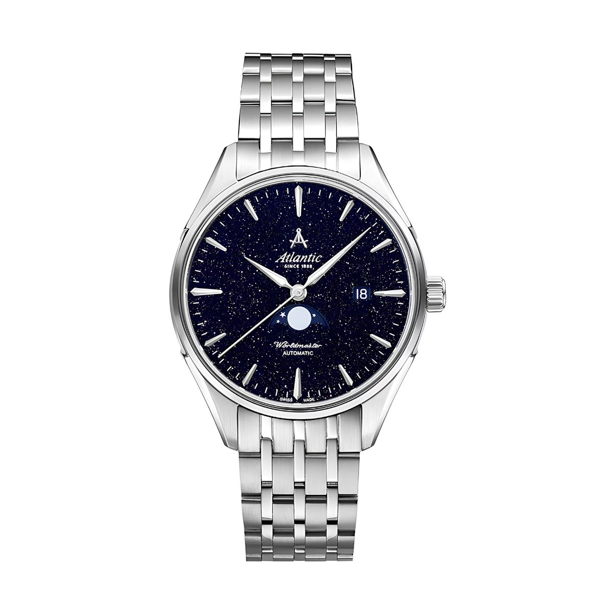 ZEGAREK ATLANTIC WORLDMASTER MOONPHASE AUTOMATIC
