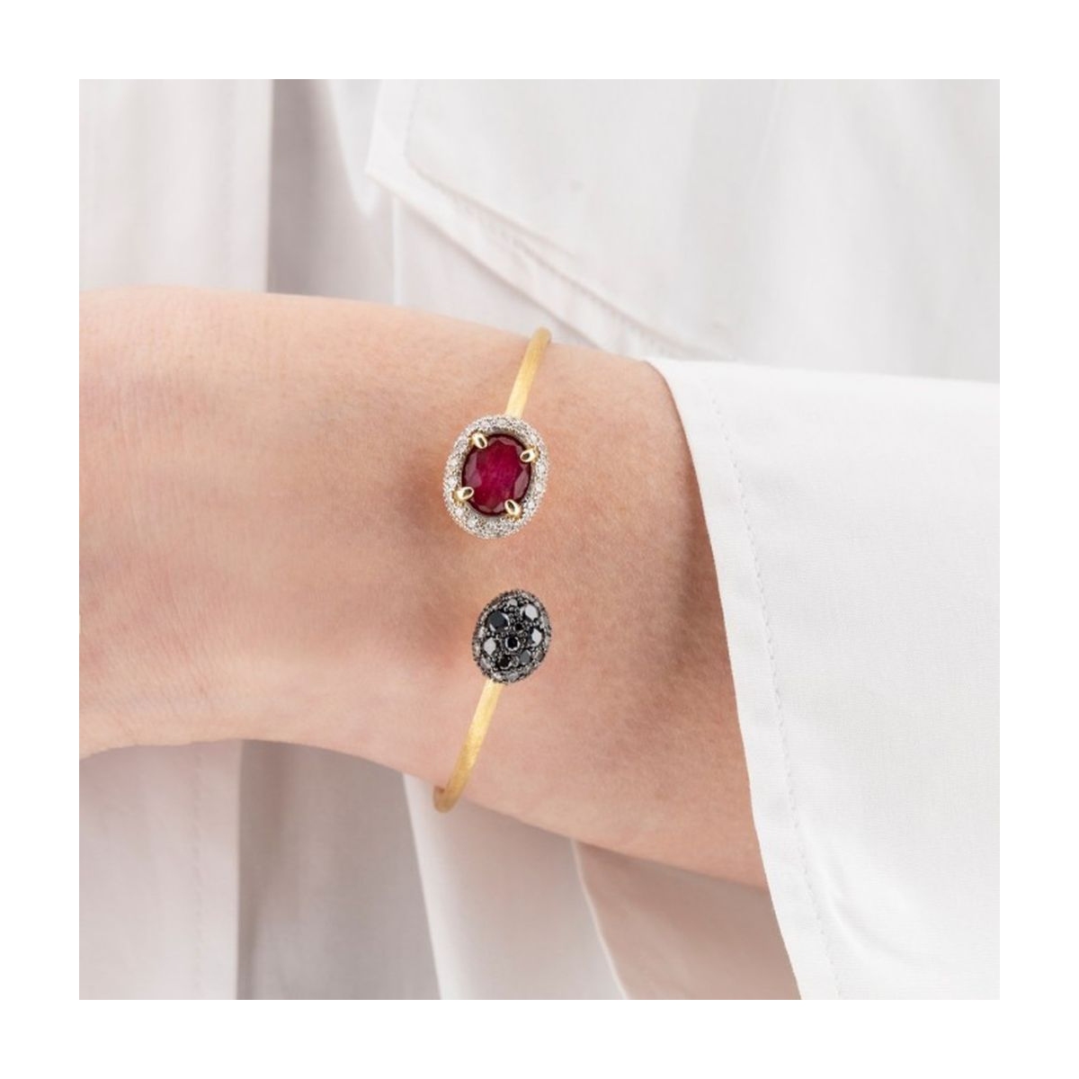 Bransoleta złota Nanis