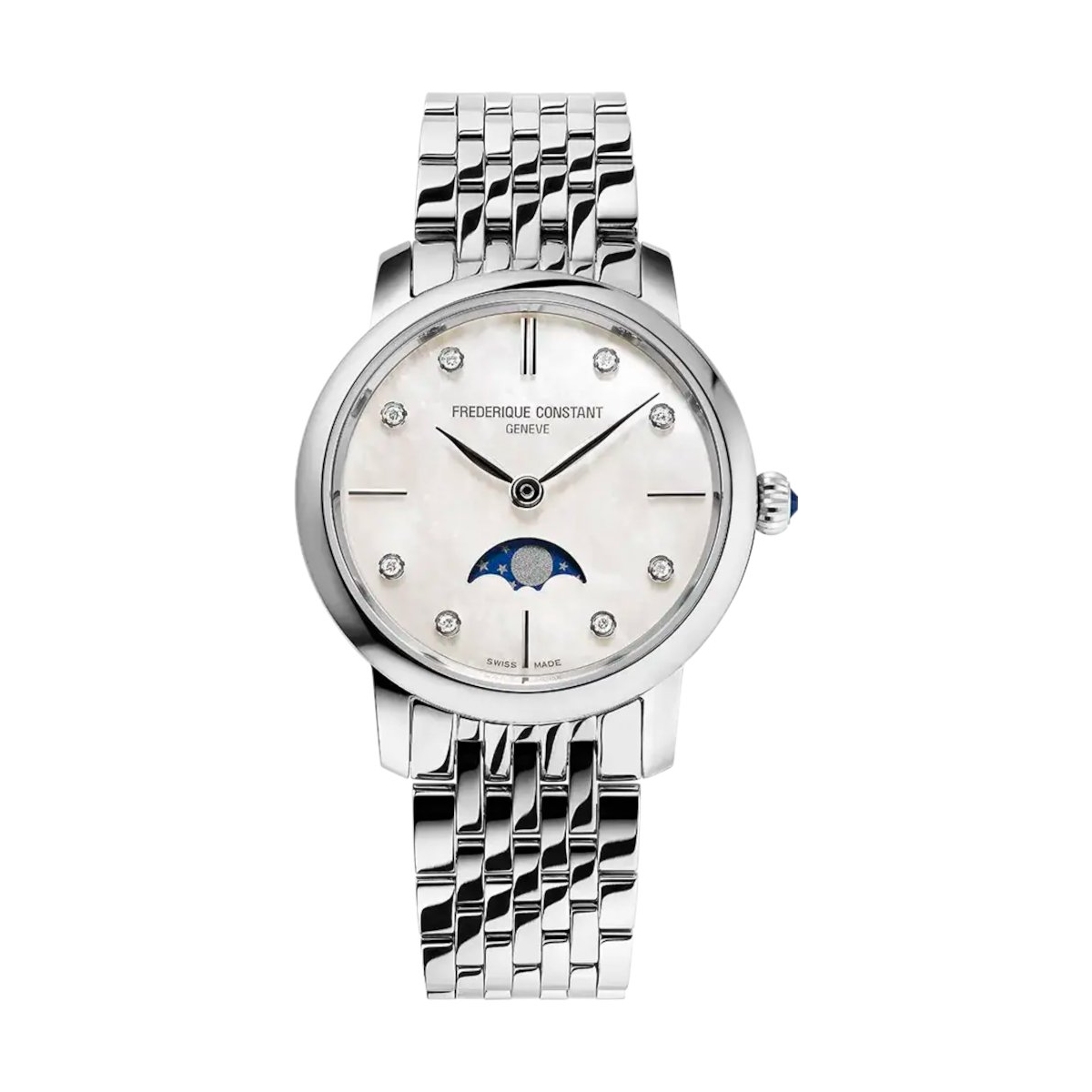 ZEGAREK FREDERIQUE CONSTANT CLASSICS SLIMLINE LADIES MOONPHASE
