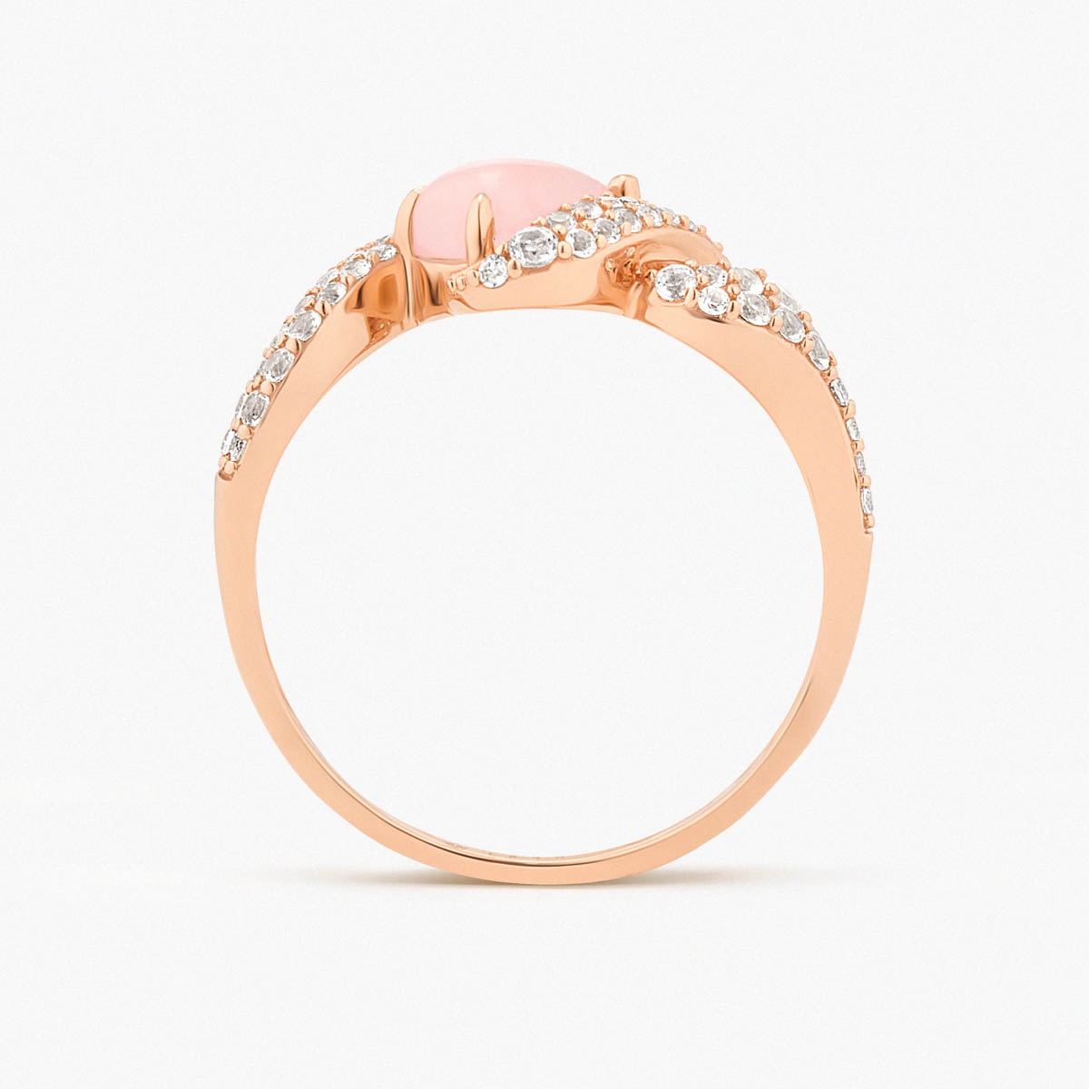 Pierścionek złoty Balerina