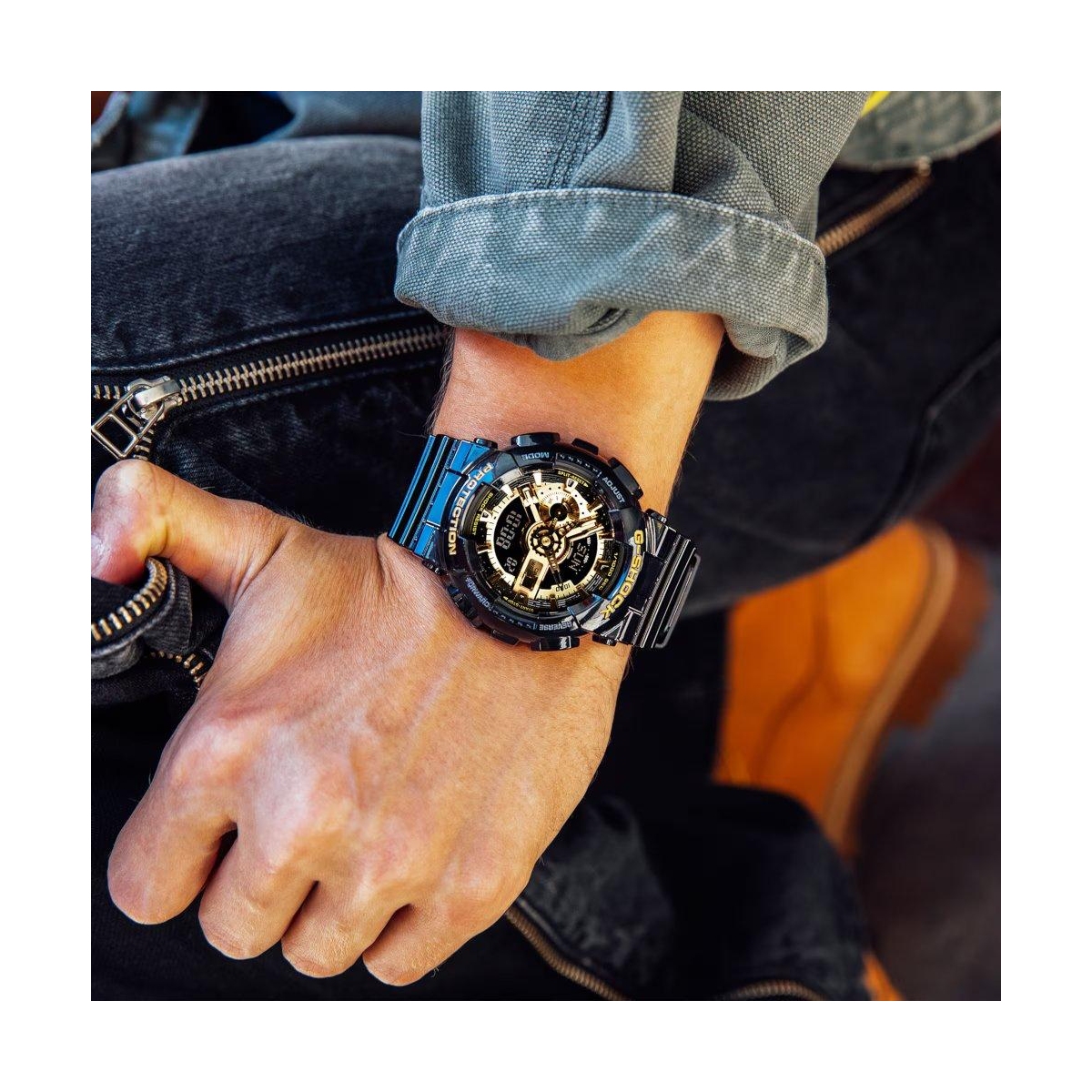 ZEGAREK G-SHOCK ANALOG-DIGITAL GA-110 SERIES