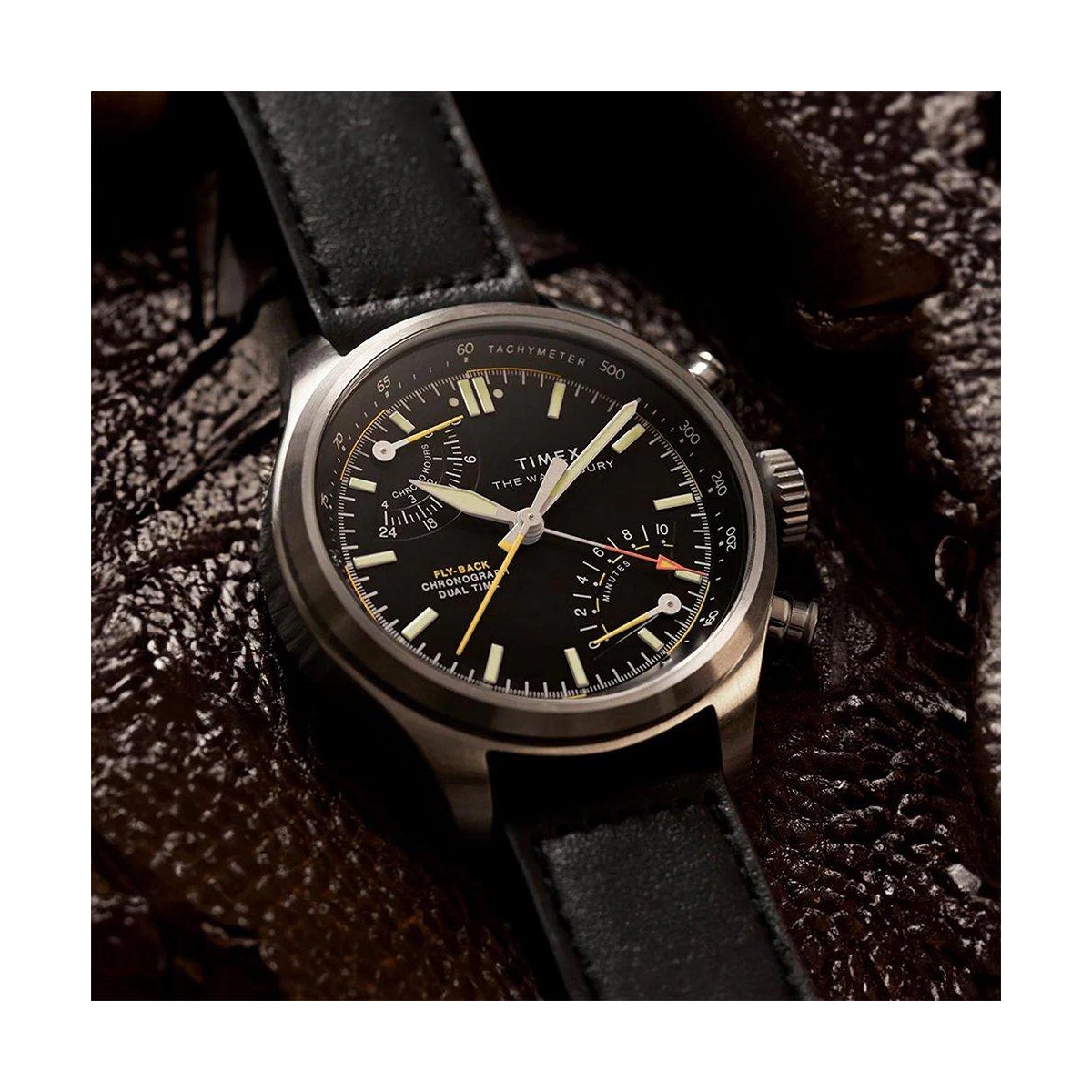 ZEGAREK TIMEX WATERBURY ACE FLY-BACK CHRONOGRAPH